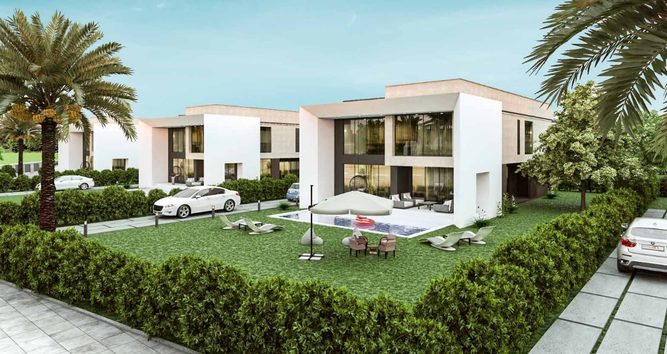 Newly built modern designed villas for sale in İzmir